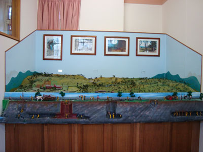 The Convict-Built Evandale to Launceston Water Scheme Diorama