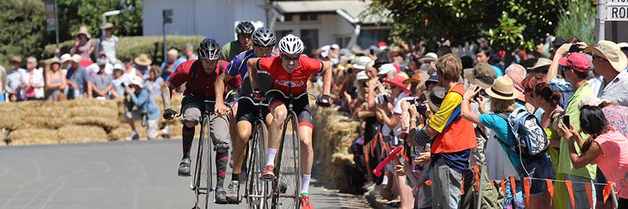 National Penny Farthing Championship - Photo of Contestants